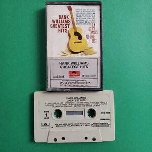Hank Williams Greatest Hits Cassette Polydor